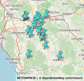 Mappa Via Volterrana, 56030 Lajatico PI, Italia (12.53833)