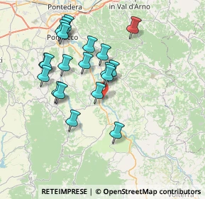 Mappa Via Volterrana, 56030 Lajatico PI, Italia (7.3465)