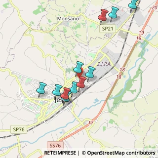 Mappa Via Mario Saveri, 60035 Jesi AN, Italia (1.98909)