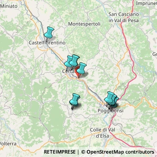 Mappa SR 429, 50052 Certaldo FI, Italia (6.89846)