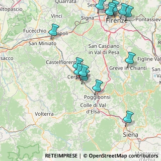 Mappa SR 429, 50052 Certaldo FI, Italia (19.57071)
