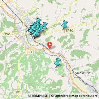Mappa SR 429, 50052 Certaldo FI, Italia (1.959)