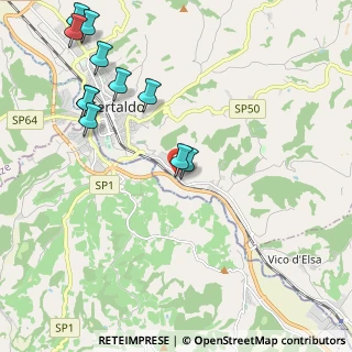 Mappa SR 429, 50052 Certaldo FI, Italia (2.56636)