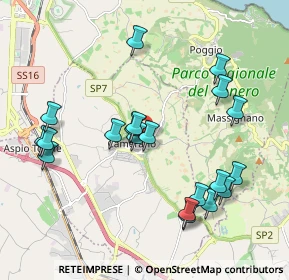 Mappa Via S. Germano, 60021 Camerano AN, Italia (2.124)