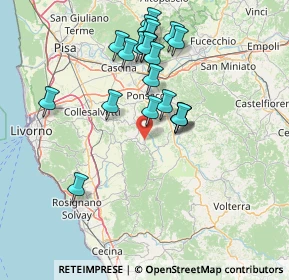 Mappa 56034 Casciana Terme Lari PI, Italia (14.7335)