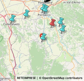 Mappa 56034 Casciana Terme Lari PI, Italia (12.164)