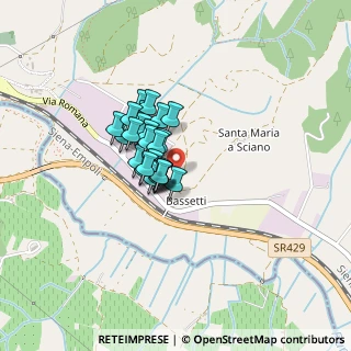 Mappa Via della Città, 50052 Certaldo FI, Italia (0.27692)