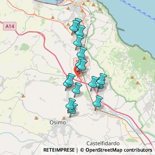 Mappa Zona Industriale Aspio, 60027 Osimo AN, Italia (2.95938)