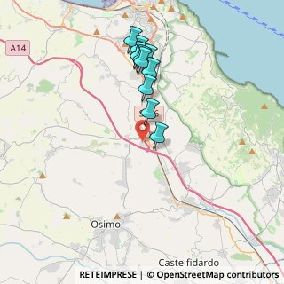 Mappa Zona Industriale Aspio, 60027 Osimo AN, Italia (3.65182)