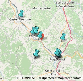 Mappa Loc. Avanella Marzolino, 50052 Certaldo FI, Italia (7.08)