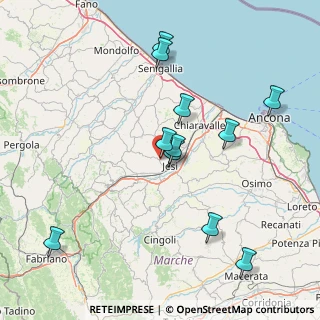 Mappa Via Pietro Nenni, 60035 Jesi AN, Italia (16.48273)