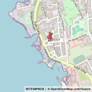 Mappa Piazza Giuseppe Emanuele Modigliani,  2, 57127 Livorno, Livorno (Toscana)