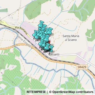Mappa Via delle Città, 50052 Certaldo FI, Italia (0.21481)