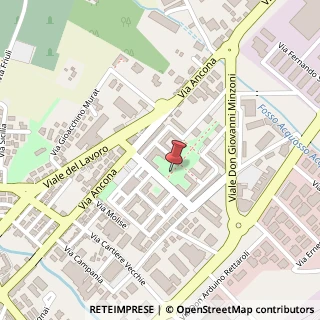 Mappa Via Mario Lenti, 16, 60035 Jesi, Ancona (Marche)