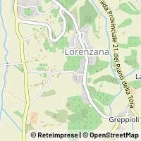 Map Crespina Lorenzana