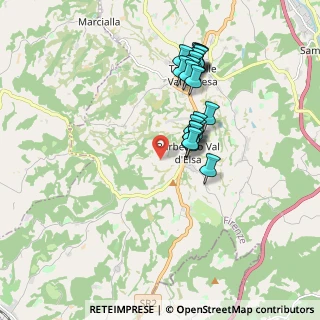 Mappa Via delle Masse, 50021 Barberino Val D'elsa FI, Italia (1.688)