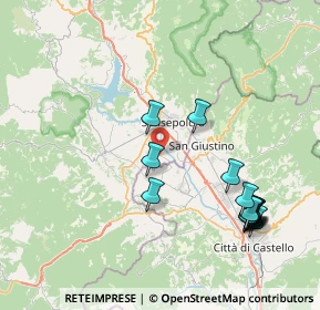 Mappa Via Enrico Berlinguer, 52037 Sansepolcro AR, Italia (9.14467)