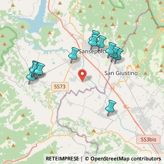 Mappa Via Enrico Berlinguer, 52037 Sansepolcro AR, Italia (4.32923)