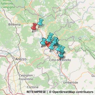 Mappa Via Enrico Berlinguer, 52037 Sansepolcro AR, Italia (7.86143)
