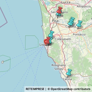 Mappa Via Alessandro Doveri, 57126 Livorno LI, Italia (28.81786)