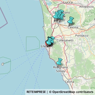 Mappa Via Alessandro Doveri, 57126 Livorno LI, Italia (12.98733)