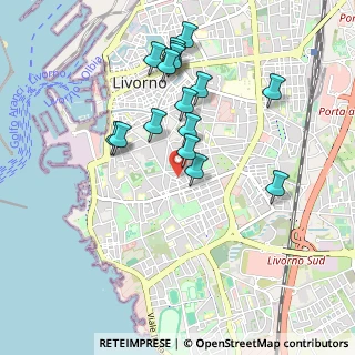 Mappa Via Lorenzo Gori, 57126 Livorno LI, Italia (0.9375)