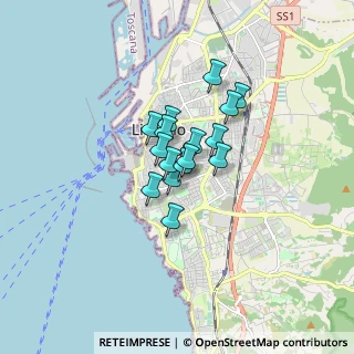 Mappa Via Lorenzo Gori, 57126 Livorno LI, Italia (0.97563)