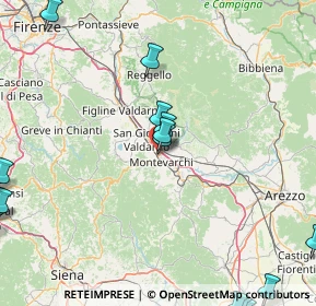 Mappa Via Giulio Natta, 52025 Montevarchi AR, Italia (29.323)