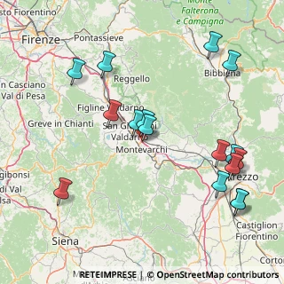 Mappa Via Prima, 52028 Terranuova Bracciolini AR, Italia (19.16)