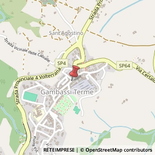 Mappa Via Volterrana, 34, 50050 Gambassi Terme, Firenze (Toscana)