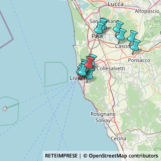 Mappa Via Generale Gamerra Giovanni, 57126 Livorno LI, Italia (11.69625)