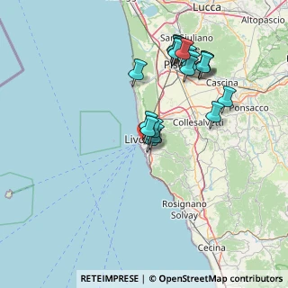 Mappa Via Generale Gamerra Giovanni, 57126 Livorno LI, Italia (15.0595)
