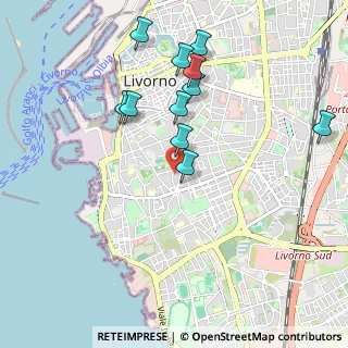 Mappa Via Generale Gamerra Giovanni, 57126 Livorno LI, Italia (0.99273)