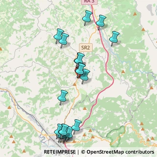 Mappa Via di Novoli, 50028 Barberino Val D'elsa FI, Italia (4.895)