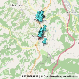 Mappa Via di Novoli, 50028 Barberino Val D'elsa FI, Italia (1.3555)