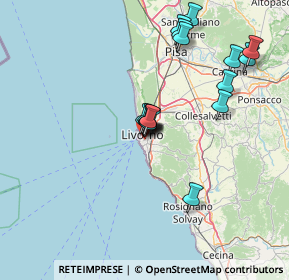 Mappa Via Aristide Nardini Despotti Mospignotti, 57125 Livorno LI, Italia (13.27176)