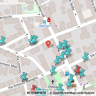 Mappa Via Aristide Nardini Despotti Mospignotti, 57125 Livorno LI, Italia (0.084)