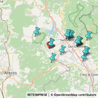 Mappa Piazzetta della Croce, 52031 Anghiari AR, Italia (7.994)