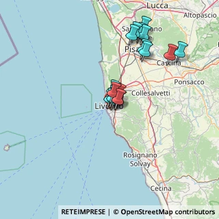 Mappa Via del Bosco, 57126 Livorno LI, Italia (11.92944)