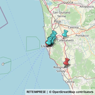 Mappa Via del Bosco, 57126 Livorno LI, Italia (6.34667)