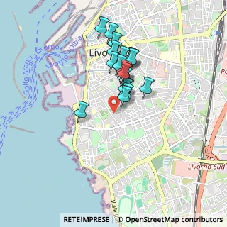 Mappa Via del Bosco, 57126 Livorno LI, Italia (0.736)