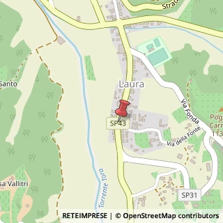 Mappa Via Piano della Tora, 49, 56042 Crespina Lorenzana, Pisa (Toscana)