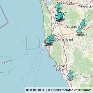 Mappa Via degli Archi, 57126 Livorno LI, Italia (18.99643)