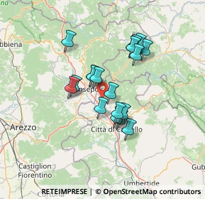 Mappa 06016 San Giustino PG, Italia (11.11474)