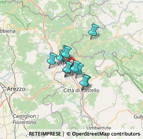 Mappa 06016 San Giustino PG, Italia (7.28364)