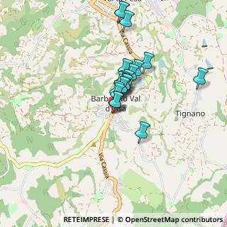 Mappa Piazza Ugo Capocchini, 50028 Barberino Val D'elsa FI, Italia (0.676)