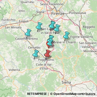 Mappa Piazza Ugo Capocchini, 50028 Barberino Val D'elsa FI, Italia (9.84583)