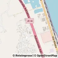 Mapa Potenza Picena