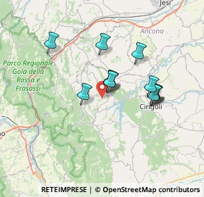 Mappa 62021 Apiro MC, Italia (5.9)