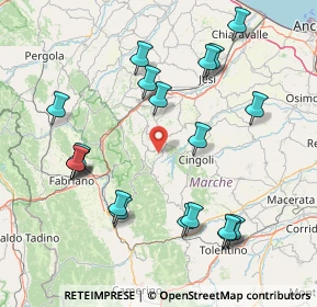 Mappa 62021 Apiro MC, Italia (18.0605)